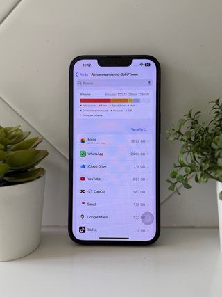 COMO NUEVO iPhone 13 128 GB Azul Medianoche