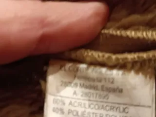 Abrigo beige con cinturón