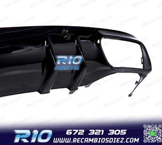DIFUSOR MERCEDES CLASE C C205 COUPE 14-18 AMG PDC + COLAS ES