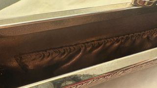 Bolso de fiesta cobre y negro