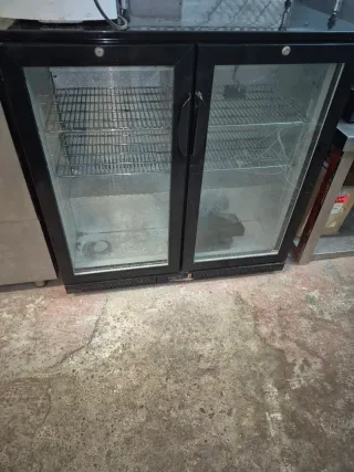 Nevera Expositora Cristal Doble Puerta