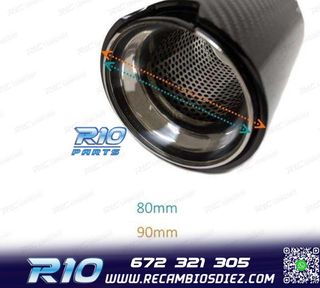 COLA ESCAPE BMW LOOK M CARBONO