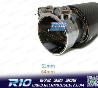 COLA ESCAPE BMW LOOK M CARBONO