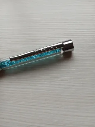 Bolígrafo Frozen con Cristales Azules