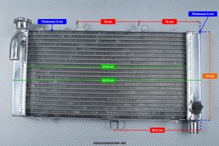 Radiador HONDA CBR 900 RR 1992 - 1995