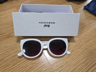 Gafas de Sol Hawkers Kids Blancas y Rosas