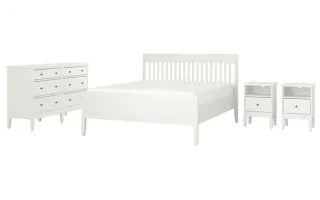 Dormitorio Idanas IKEA Blanco