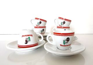 Tazzine Caffè Romcaffè Anni '70 Logo Colorato