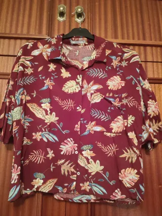 Camisa floral Pull&Bear multicolor