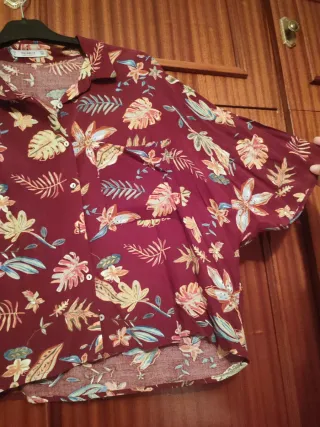 Camisa floral Pull&Bear multicolor