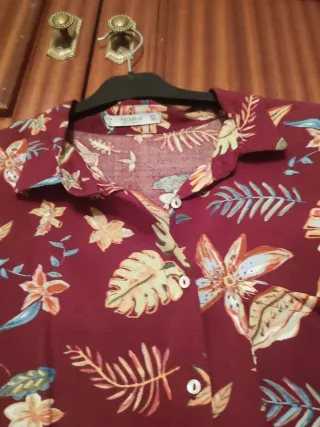 Camisa floral Pull&Bear multicolor