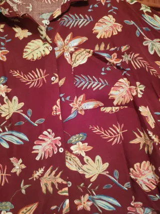 Camisa floral Pull&Bear multicolor