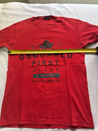 Camiseta DSQUARED2 First Class Roja