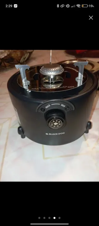 Estufa de gas portátil