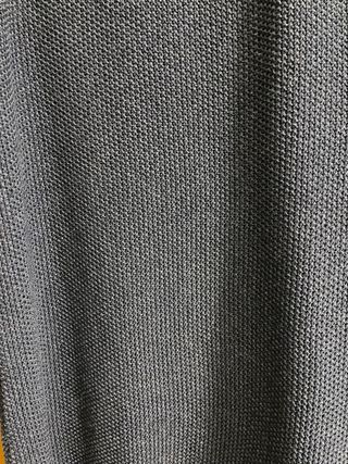 Vestido azul de punto