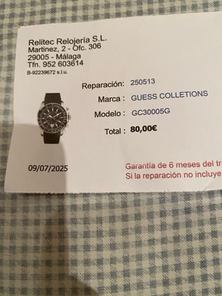 Reloj Guess Gc gc30005G