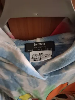 Sudadera Tie Dye Powerpuff Girls Bershka