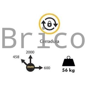 Armario Alto con Puerta Simple Alyco 192851