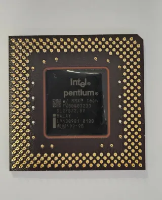 Procesador Intel Pentium MMX 233MHz SL27S
