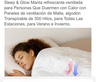 Manta Sleep & Glow 155x220cm