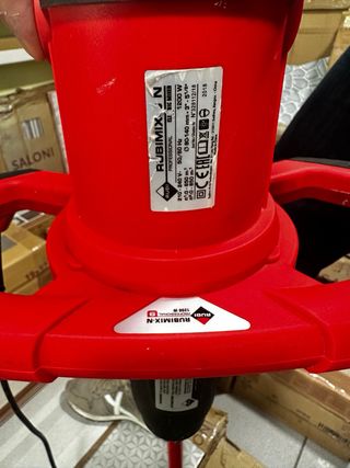 Mezcladora de mortero profesional RUBI RUBIMIX -9N