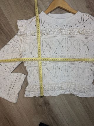 Conjunto Top Blanco y Pantalón Negro