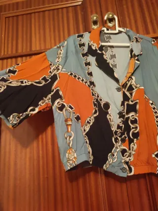 Camisa Pull&Bear Estilo Vintage