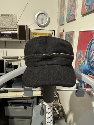 Gorra militar urbana con cremallera