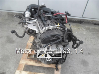 Motor czc audi a3, 1.4 tsi.