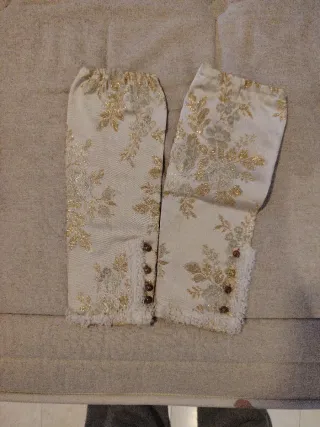 Traje de Fallera Talla 8 Oro Blanco