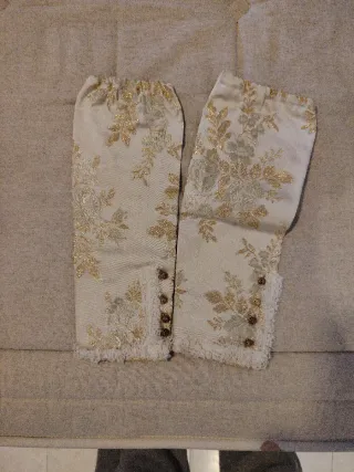 Traje de Fallera Talla 8 Oro Blanco