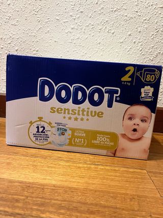 Pañales Dodot Sensitive Talla 2 (4-8 kg)