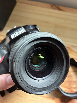 Cámara Nikon D7100 + Objetivo Tamron SP 35mm