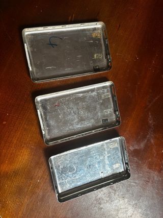 Lote 3 Carcasas Traseras iPod