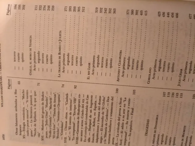 Obras completas. T I  Shakespeare