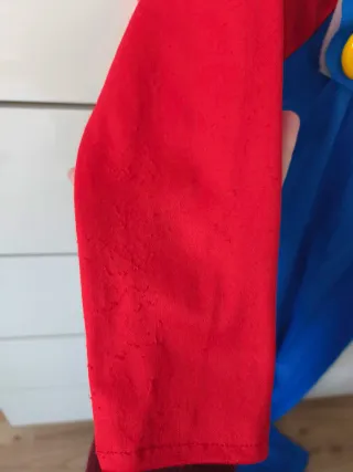 Disfraz Fontanero Mario Niño Talla 4-6 años