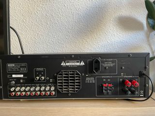 Amplificador TEAC con Altavoces JVC y conexión tv