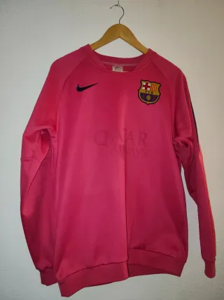 Sudadera Barça Nike Rosa