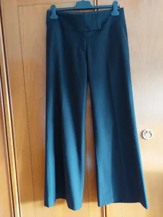 Pantalón ancho negro