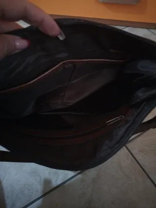 Borsa vintage Gucci beige e marrone