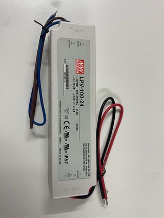 Fuente Alimentación Mean Well LPV-100-24