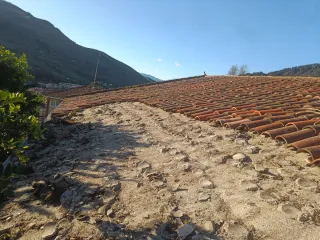 Tejas de barro usadas