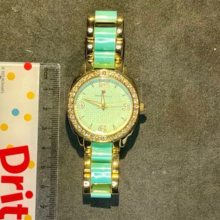 Ladies Bernoulli 9404 Teal/Gold Watch