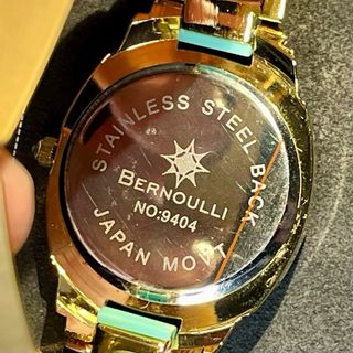 Ladies Bernoulli 9404 Teal/Gold Watch