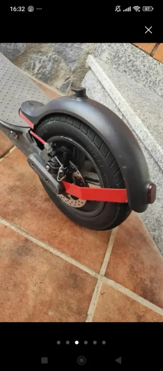 Patinete eléctrico plegable