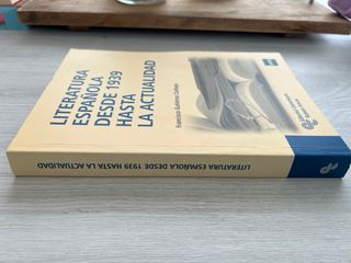 Literatura española desde 1939 hasta la actualidad