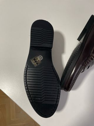 Zapatos mocasines niño Jeromi marrones