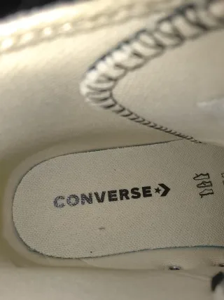 Botín Converse Piel Negro T.34