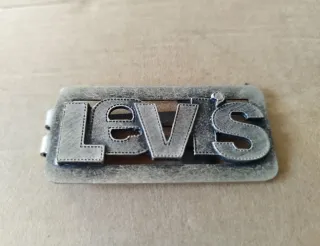 Fermasoldi Levi's vintage metallo