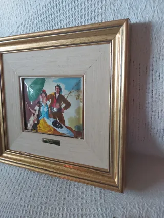 Cuadro esmaltado Goya